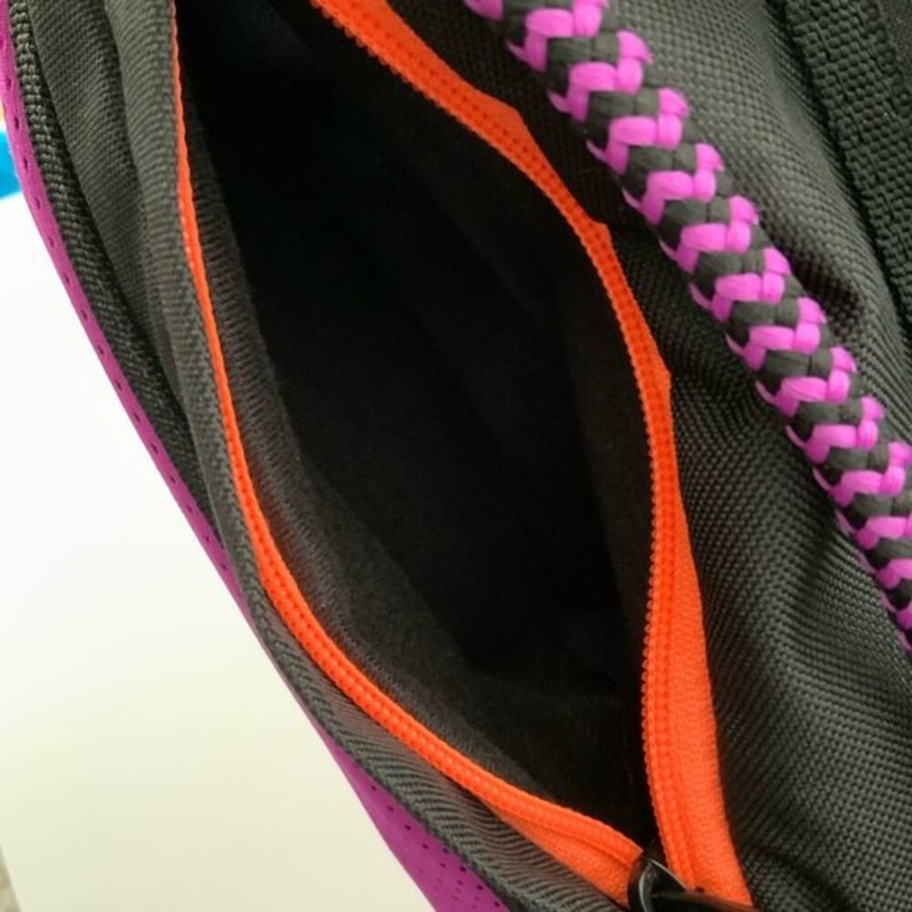 Adidas Fabric Drawstring Backpack Purple - Picture 9 of 12